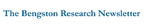 The Bengston Research Newsletter