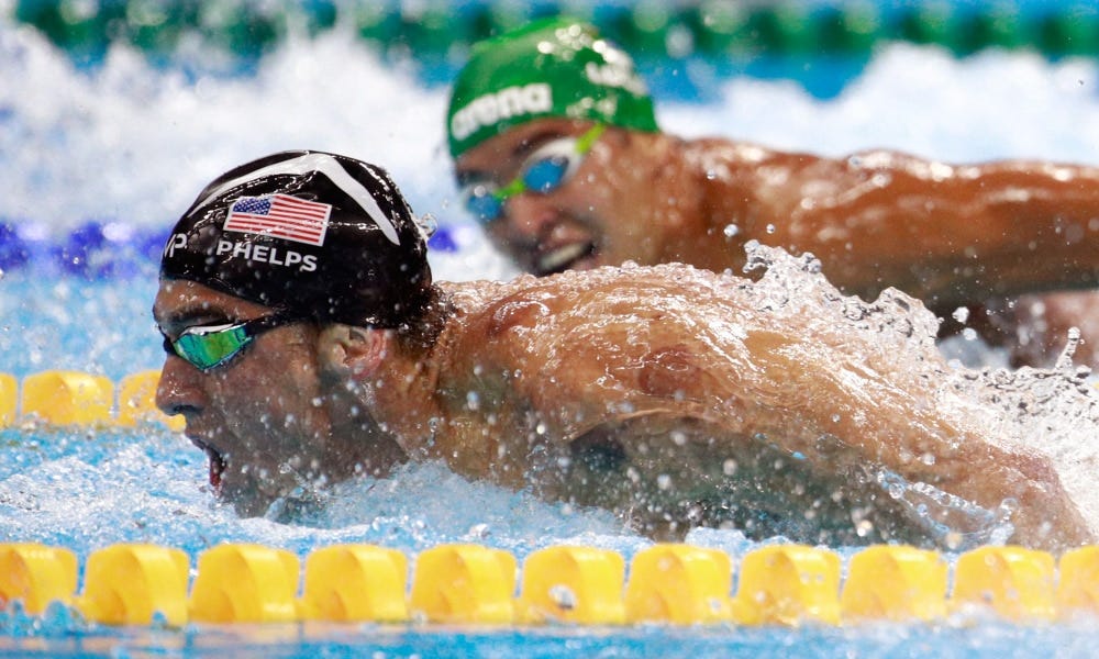 What is the Best Michael Phelps & Chad le Clos Photo? (Hint: There is No  Decisive Moment) | PhotoShelter