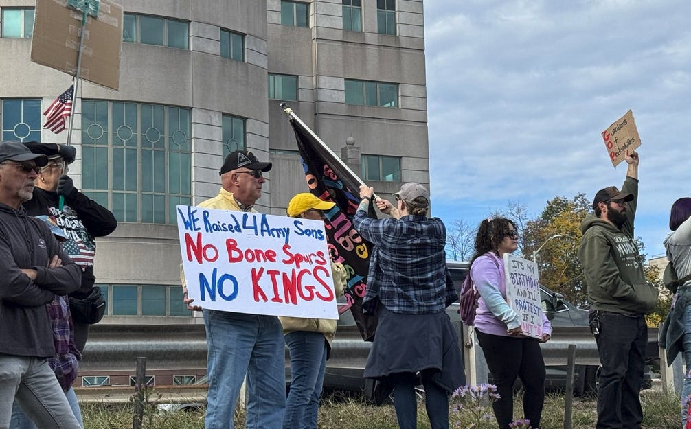 Antifa Isn't At No Kings, But Lots Of Veterans Are