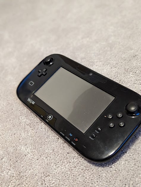 Wii U black controller