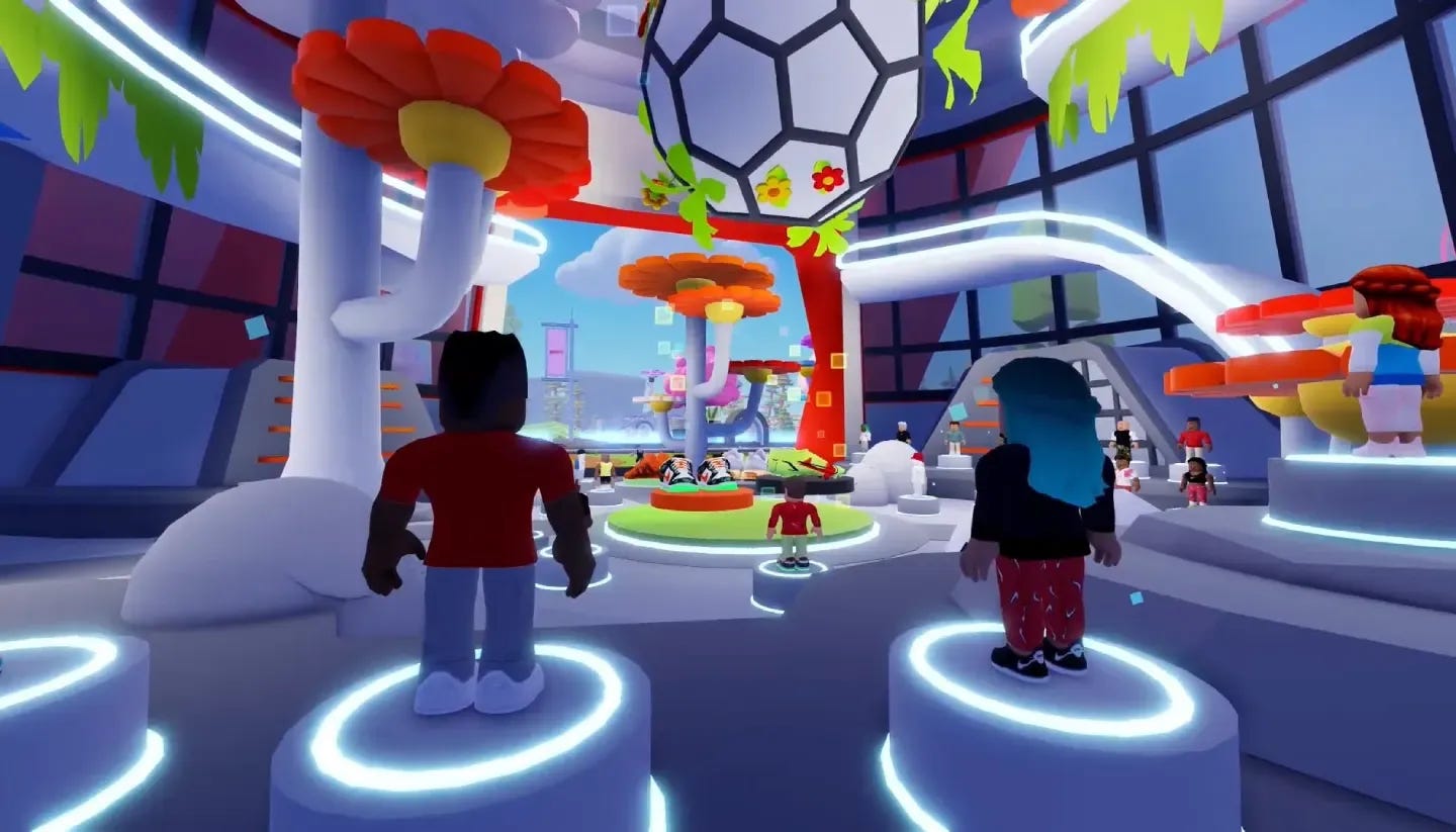 Imagen promocional de Nikeland. Imagen de VR Scout.