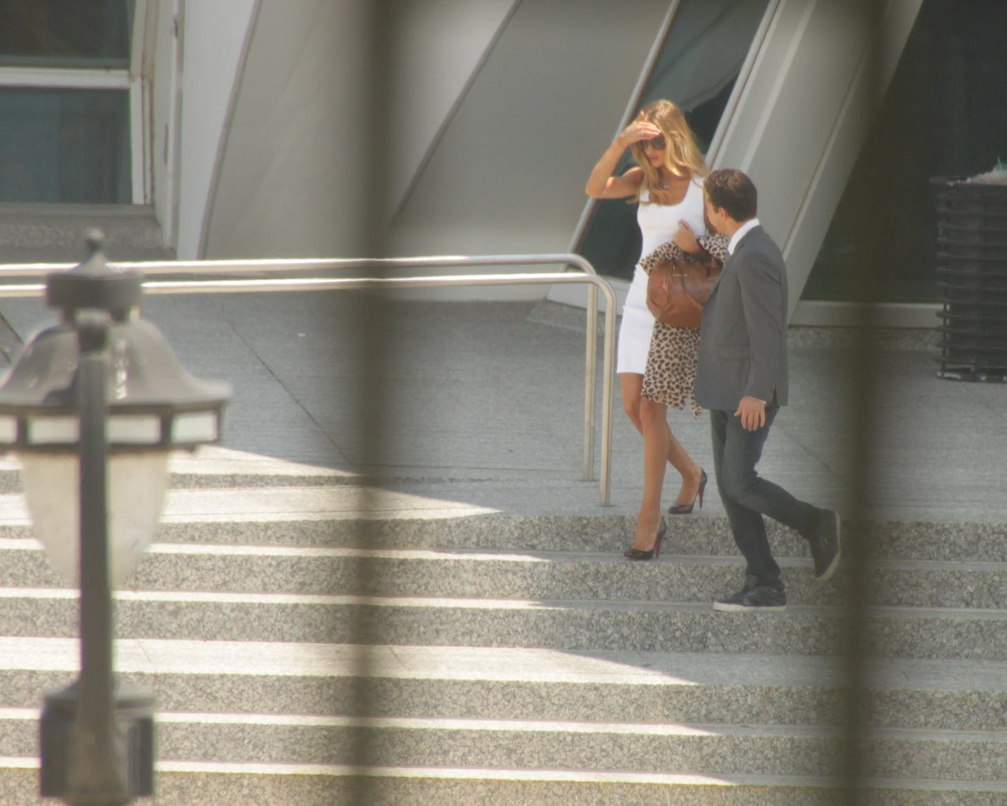 Transformers 3 - Filming at the Milwaukee Art Museum