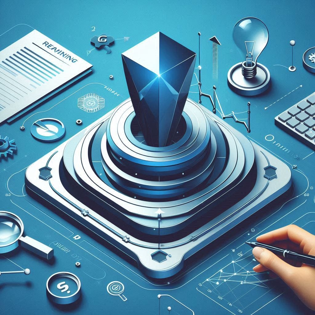 a cutting edge minimalist graphic for a blog post about SEO ranking 