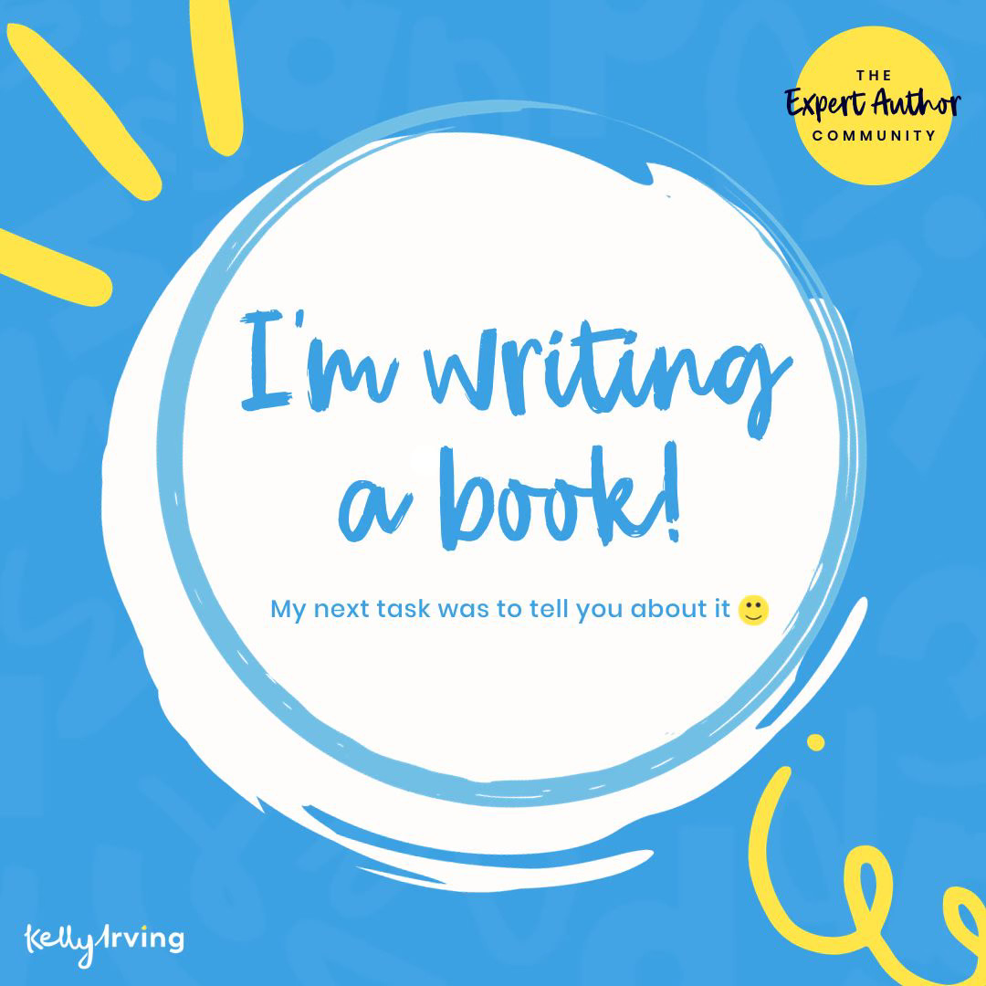 I'm Writing a Book announcment