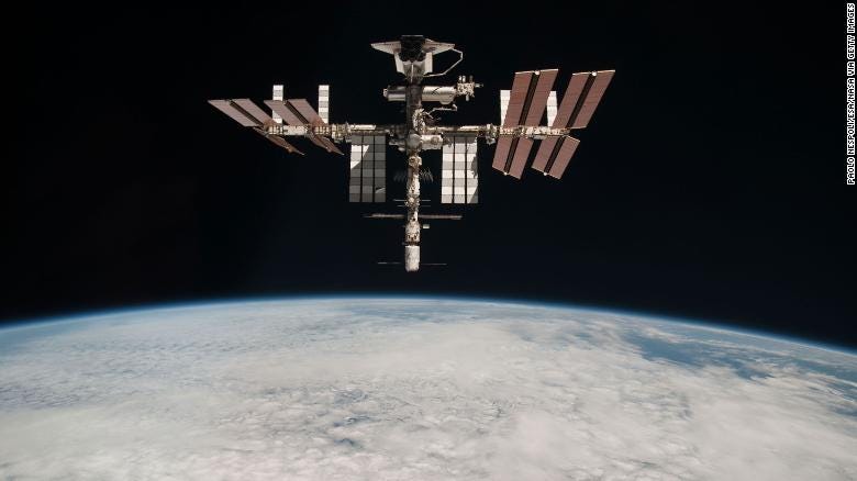 Recent activity in space has threatened the safety of the International Space Station. Recent activity in space has threatened the safety of the International Space Station.