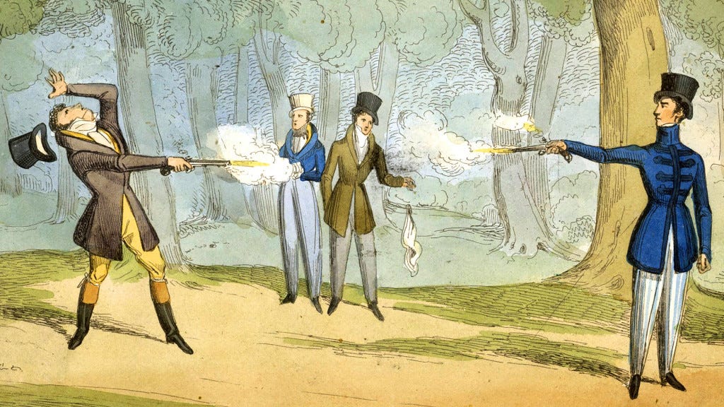 Demanding Satisfaction: Dueling in Boston (episode 216) - HUB History:  Boston history podcast