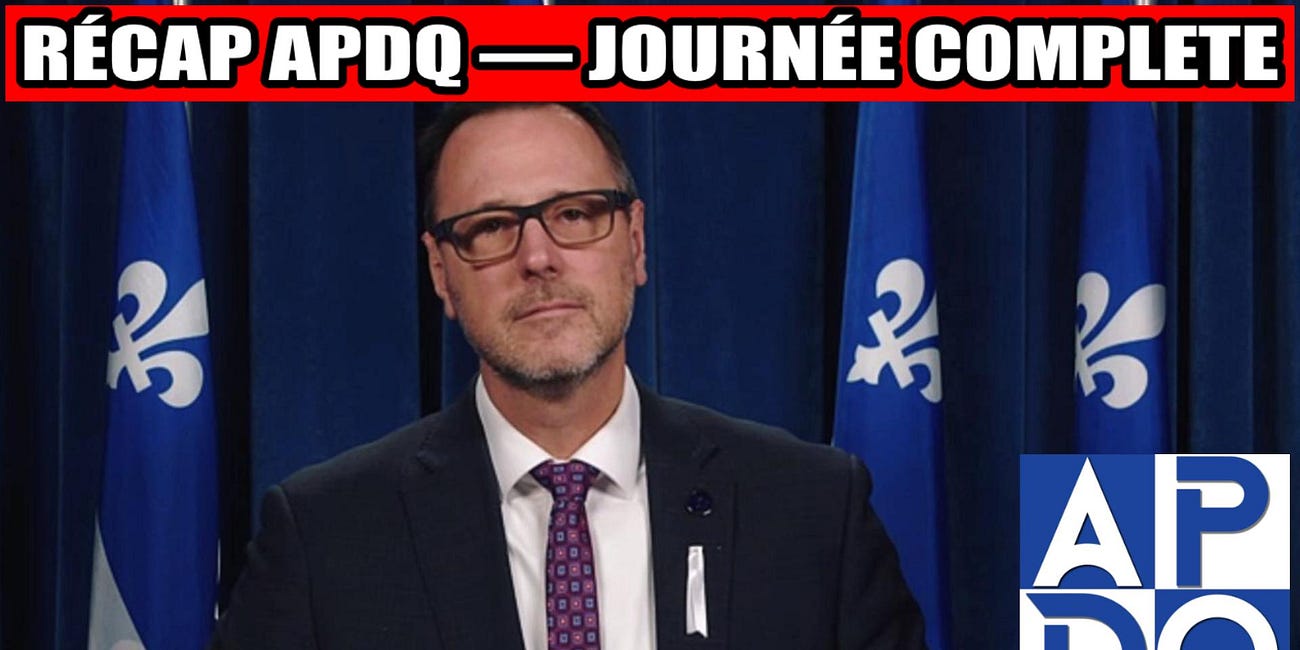 📬 Récapitulatif APDQ — 5 décembre 2025