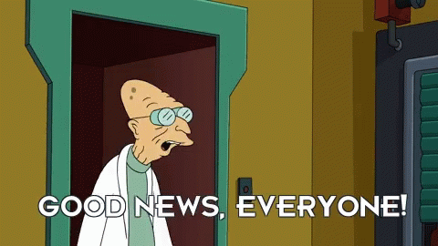 Futurama Good News GIF - Futurama Good News Good - Discover & Share GIFs
