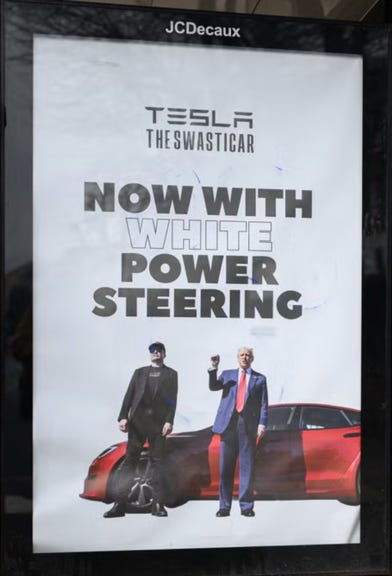 A poster with two people standing on a red car

AI-generated content may be incorrect.