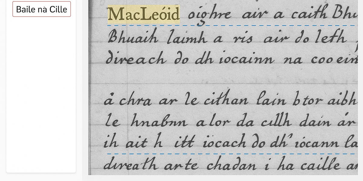 AI Turns Gaelic Manuscripts into Family Leads