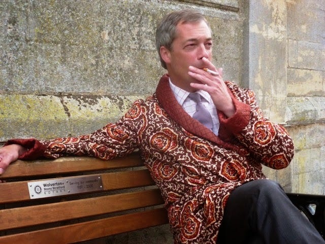 Admiral Cod: Farage Style