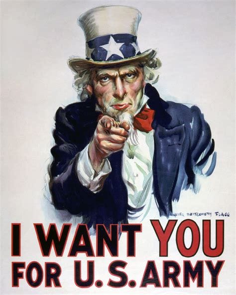 Uncle Sam Wants You Poster