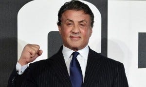 US actor Sylvester Stallone poses on arrival for the European premiere of Creed in London on January 12, 2016. AFP PHOTO / LEON NEALLEON NEAL/AFP/Getty Images US actor Sylvester Stallone poses on arrival for the European premiere of Creed in London on January 12, 2016. AFP PHOTO / LEON NEALLEON NEAL/AFP/Getty Images