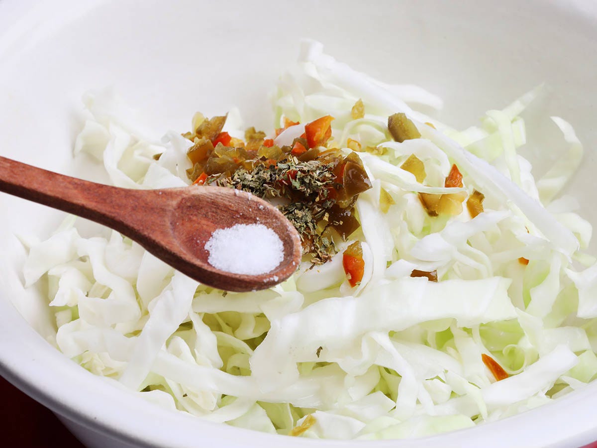 Salt and Cabbage Slaw