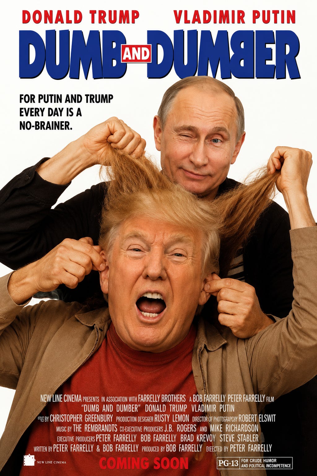 The Geopolitical Hall of Shame: How Trump and Putin Are Trapped in Their Own Blunders