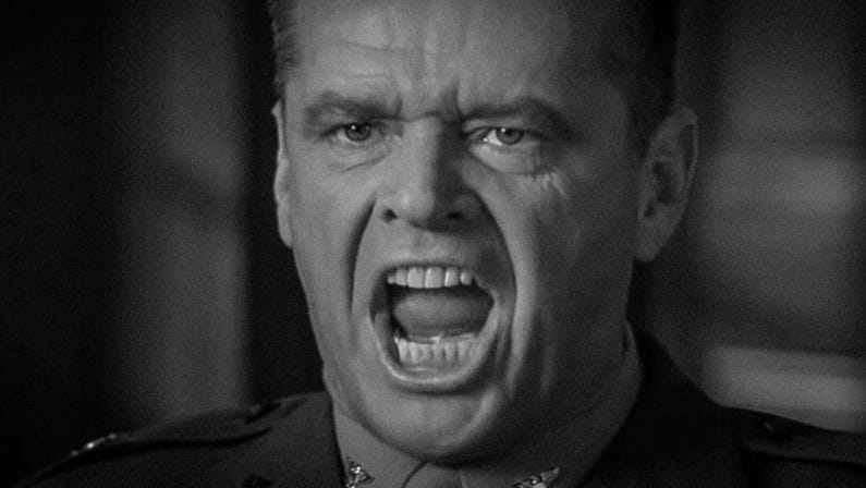 You-cant-handle-truth jack nicholson screaming