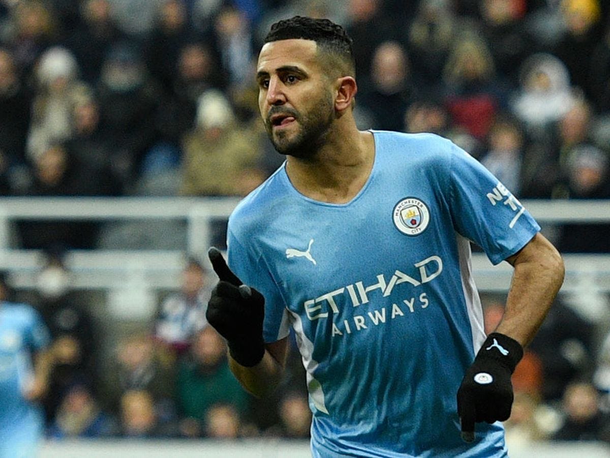 Riyad Mahrez outlines simple changes to become Man City's unexpected  20-goal forward - Manchester Evening News