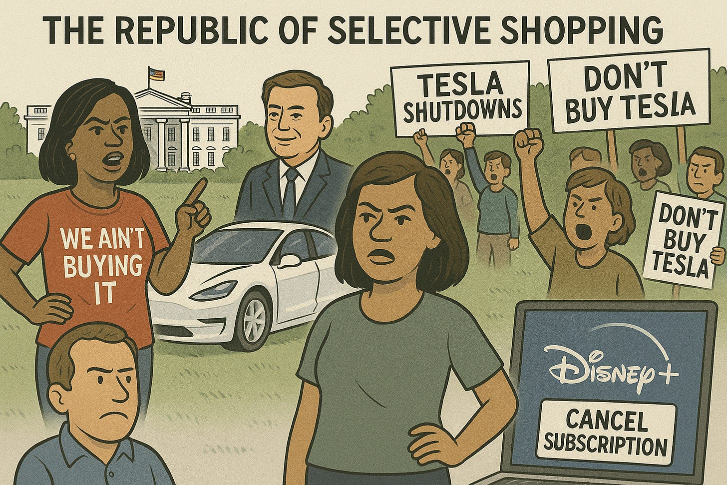 Not Selective Post The Republic of Selective Shopping - by Michael Corthell