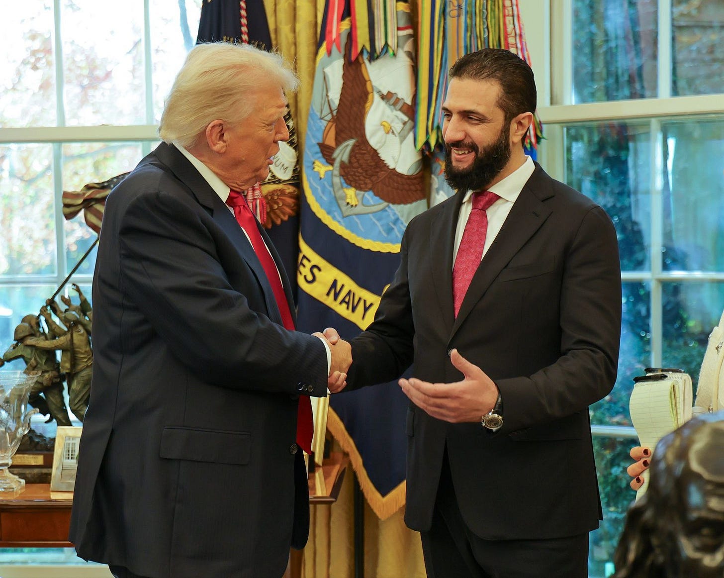 Updates: US waives sanctions on Syria after al-Sharaa meets with Trump Updates: US waives sanctions on Syria after al-Sharaa meets with Trump