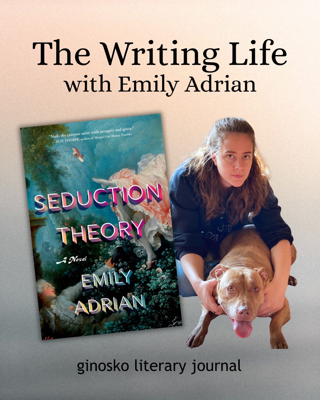 The Writing Life... with Emily Adrian