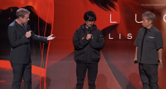 Perché Hideo Kojima sembrava così spaventato durante il Summer Game Fest? :  r/videogames
