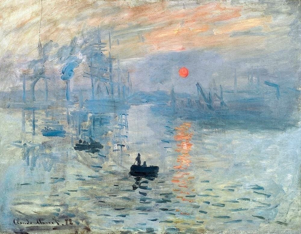 Impression Sunrise by Claude Monet Impression Sunrise by Claude Monet