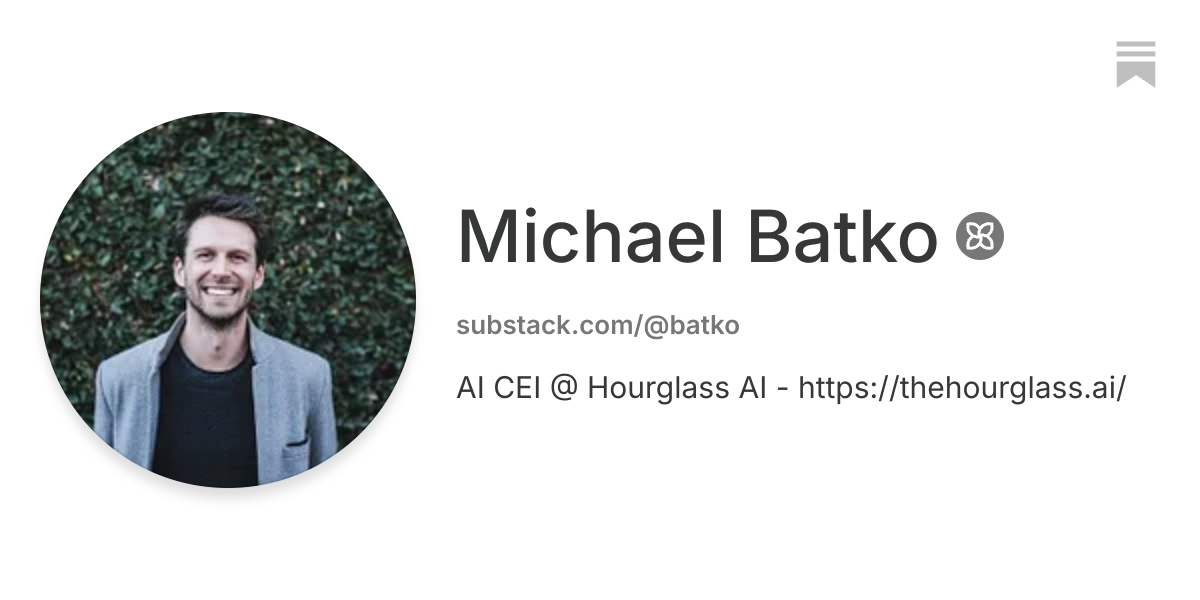 Michael Batko | Substack