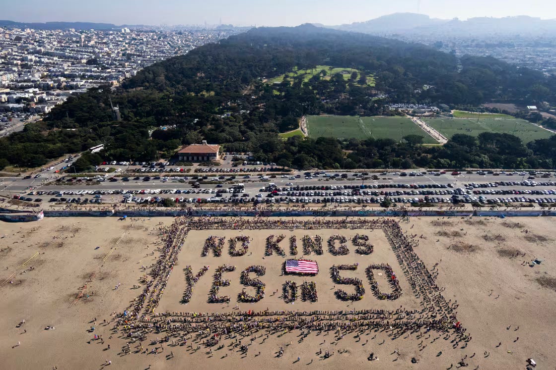 NO KINGS OCEAN BEACH OCTOBER 18th