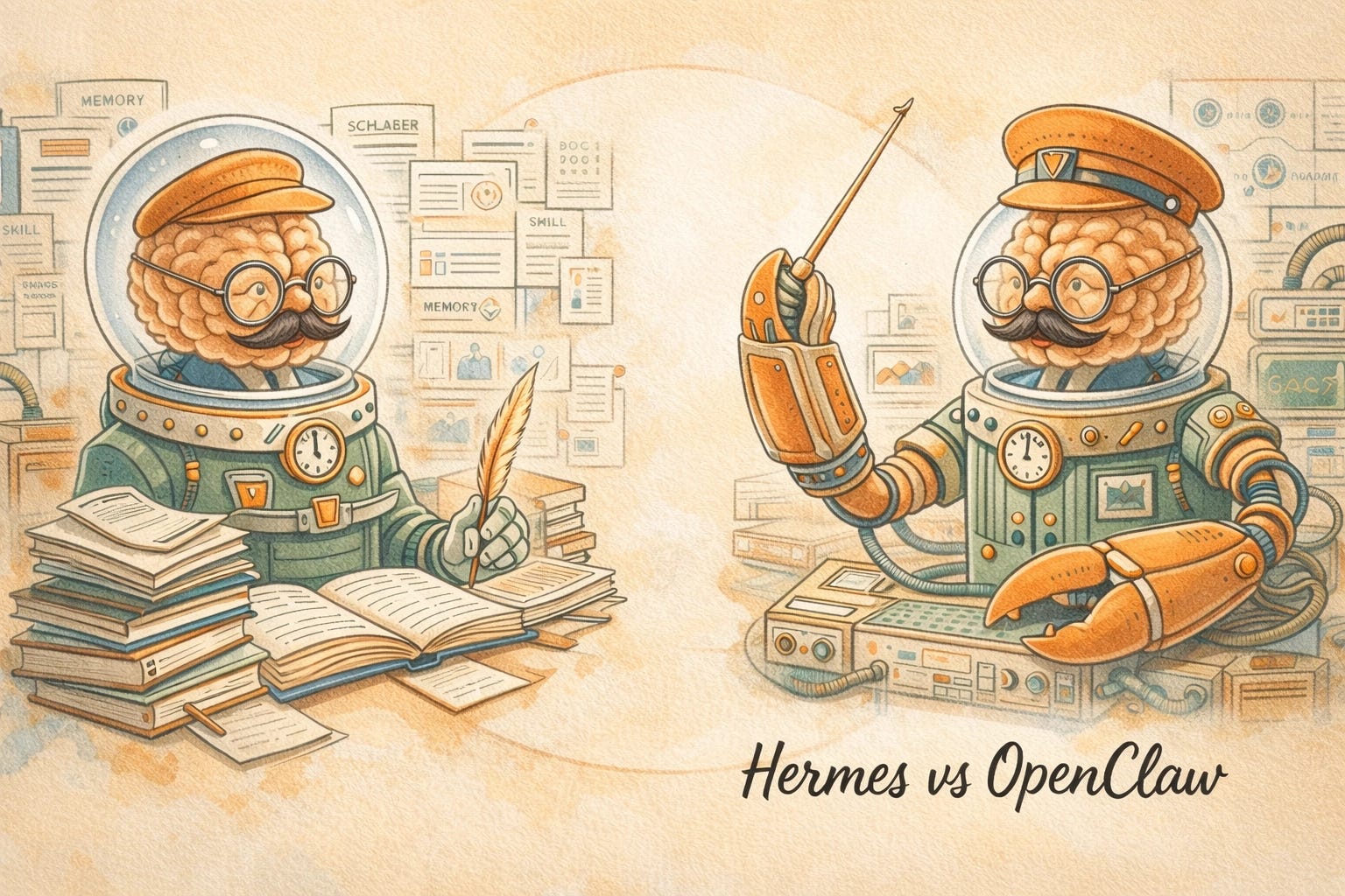 [HERO] So You Don’t Have To Test Every Agent Framework: Hermes vs OpenClaw in 2026