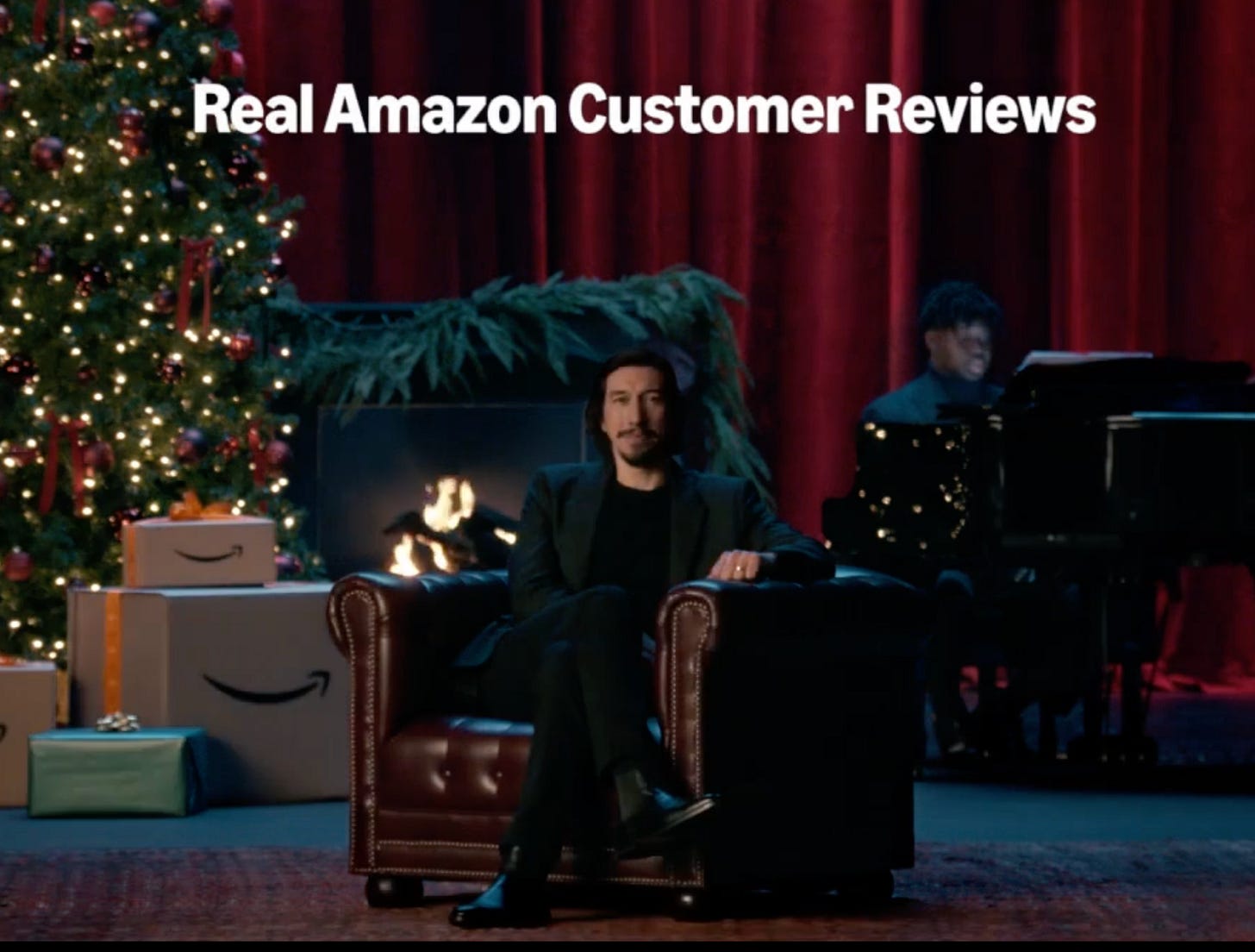 A screenshot of adam driver in amazon marketing campaign A screenshot of adam driver in amazon marketing campaign