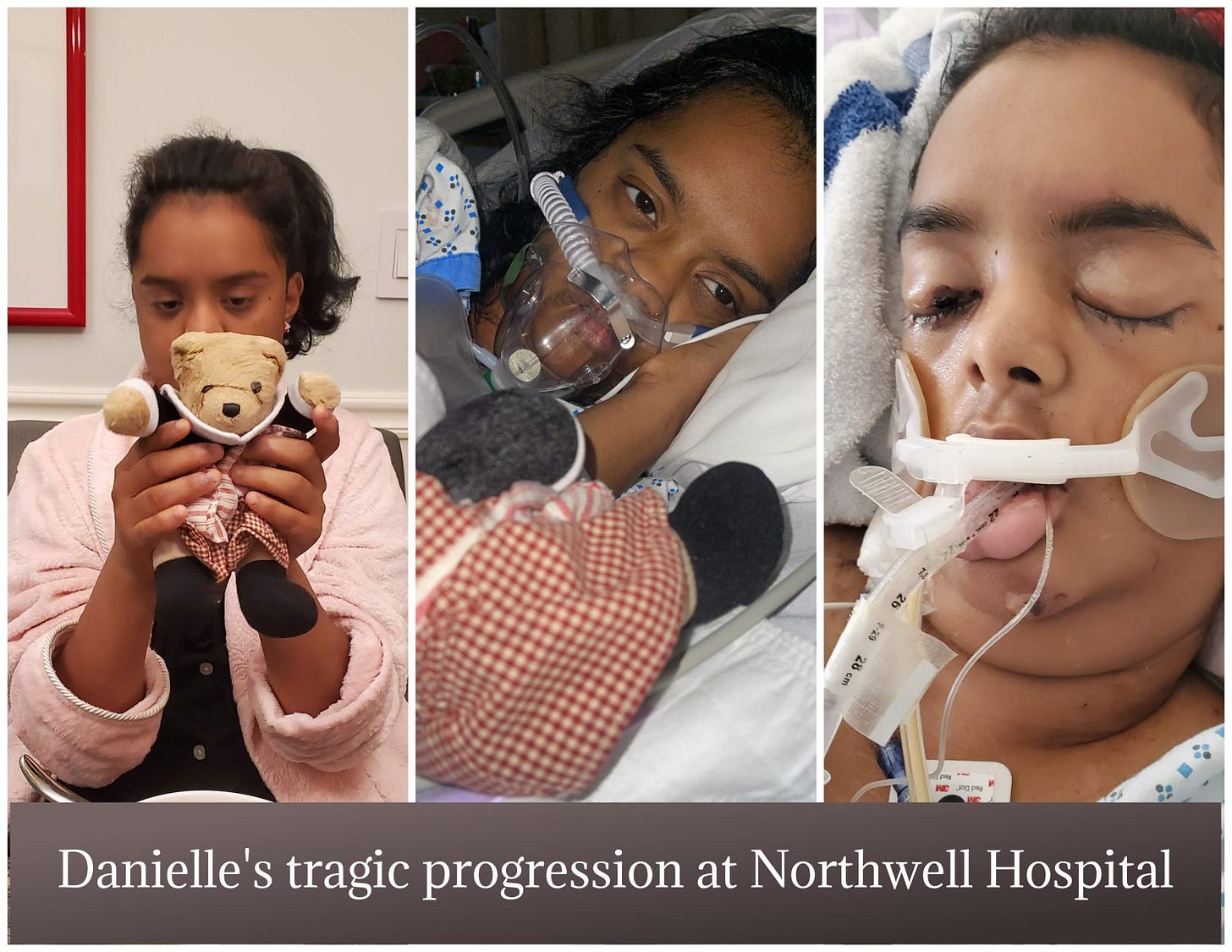 Danielle's tragic progression at Northwell Hospital