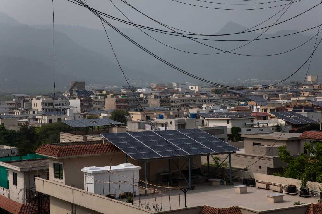 Pakistan taps into solar power at an 'unprecedented' rate : Goats and Soda  : NPR