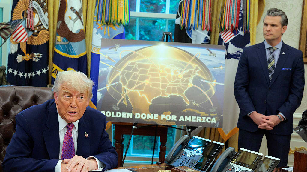 Trump: Golden Dome to cost $175 billion, will be led by Space Force's  Guetlein - Breaking Defense
