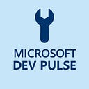 Logo for Microsoft Dev Pulse: Code. Build. Deploy.