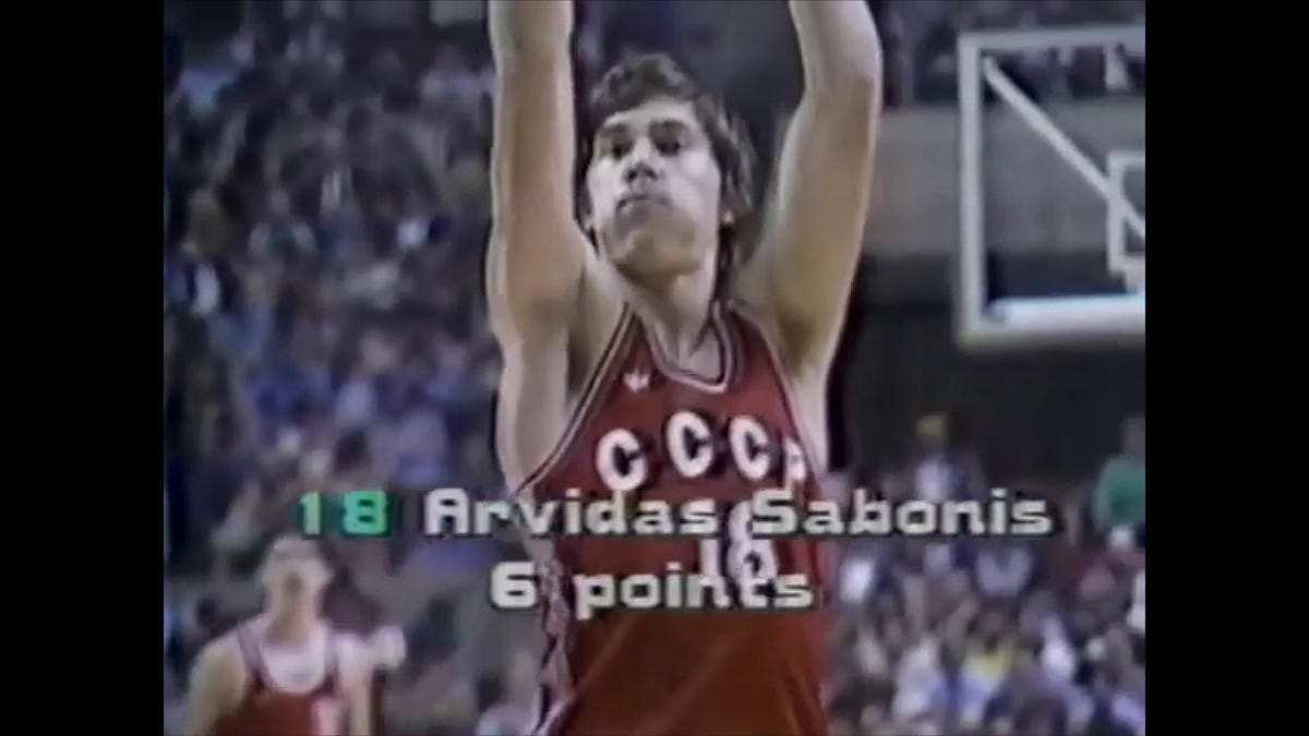 Bronze Age King: The Impression Lithuanian Legend Arvydas Sabonis Made on College Basketball