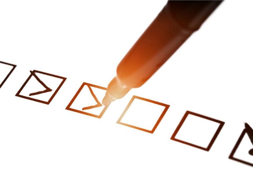Product Management Checklists - How to make your job easier
