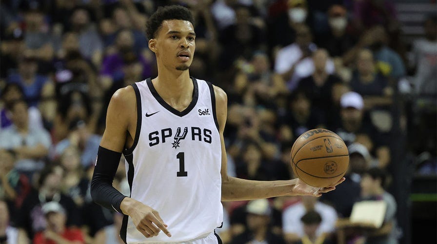 Spurs' Victor Wembanyama struggles from field in Summer League debut | Fox  News