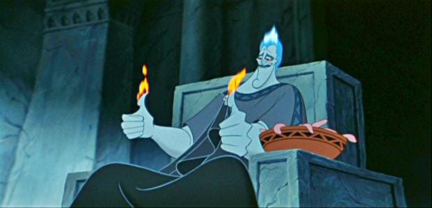 Hades in Hell Blank Template - Imgflip