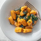 Sweet Potato Gnocchi with Sage Oil