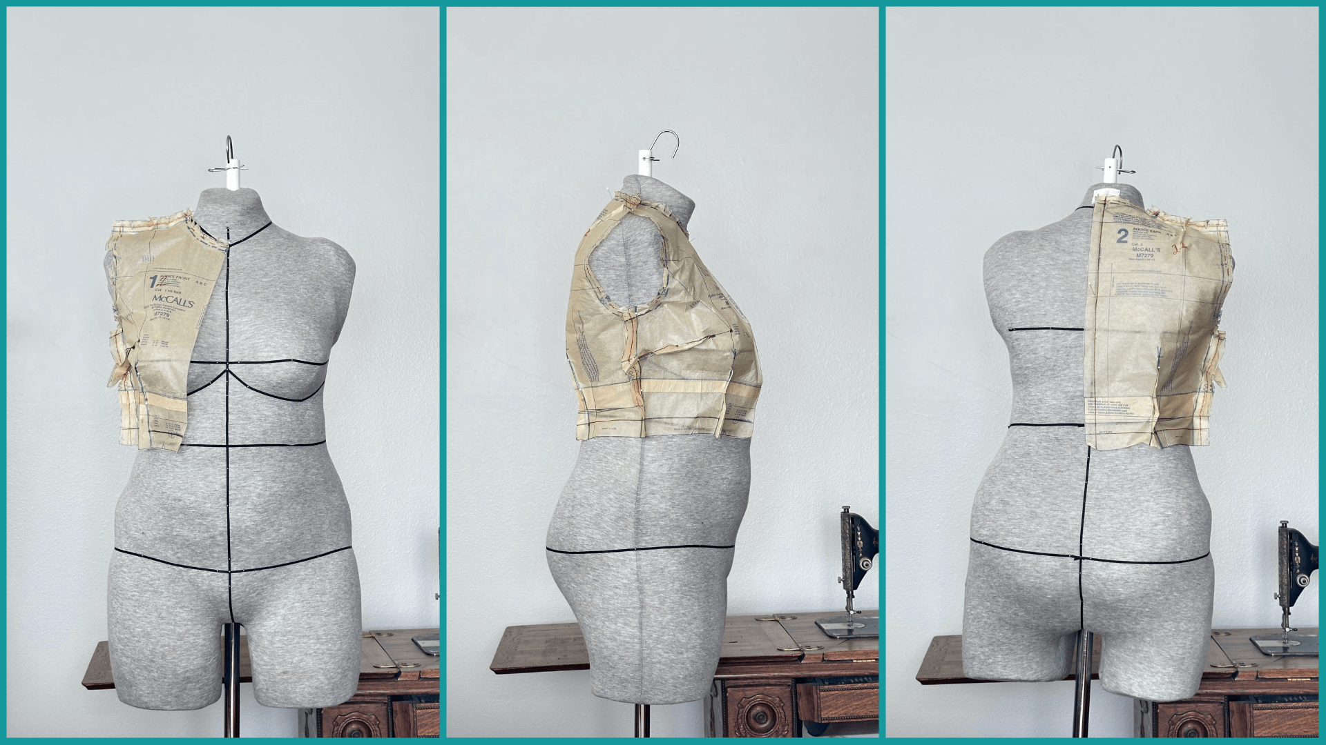 perfect fit dress form Dress Form Padding System main image 1