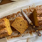 Pumpkin Bread, a fall favorite