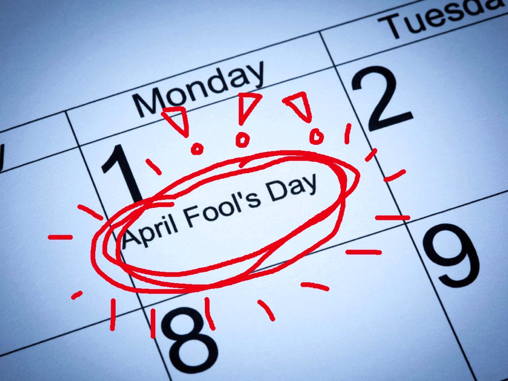 april fools day
