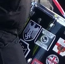 Margate WLM Drummer Nazi Insignia Close Up Margate WLM Drummer Nazi Insignia Close Up