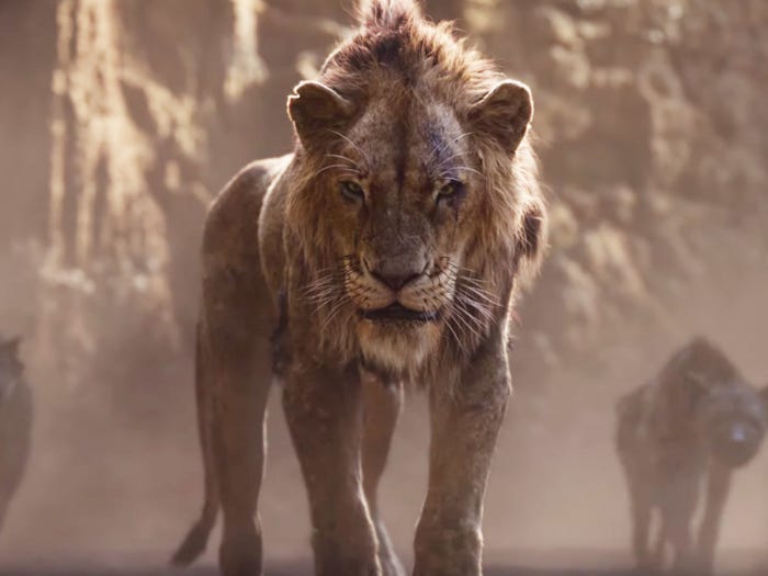 Disney's New 'Lion King' Live-Action Trailer Gives a Glimpse of Scar -  Business Insider