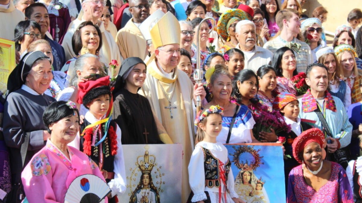 Photos: The Diversity Among Catholics In LA Was On Full Display This  Weekend | LAist