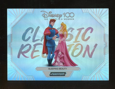 2023 Phantom Disney 100 Wondrous Character Trading Cards