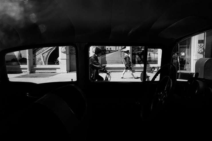 On Lafayette Street, New York City 2017. Frames are everywhere you look.