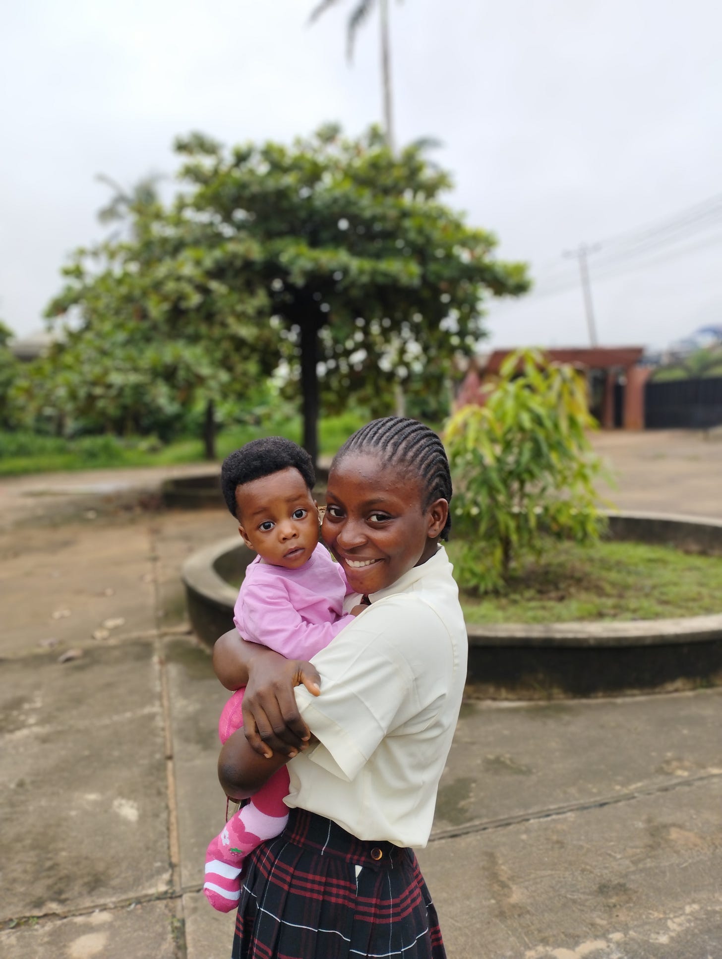 My grandma once told me that the birth of a child is a new beginning at love. Allow that to let all grievances go.