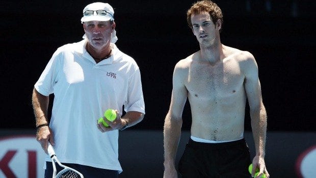 andy murray with coach ivan lendl 2016 atp tour