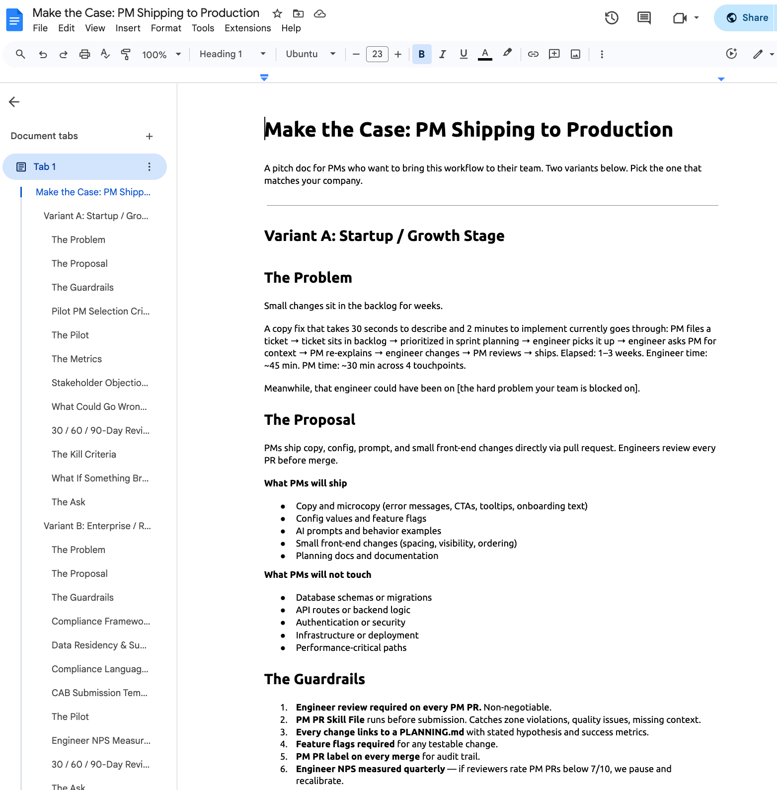 How to Ship Your First Pull Request as a PM